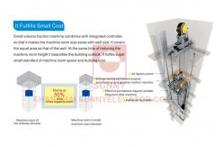 China Small Machine Room Elevator / Safe And Stable Passenger Lift And Elevator supplier