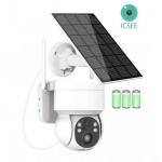 4G WiFi Practical Solar Panel Security Camera PTZ Outdoor Indoor for sale