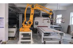 China 10-15Times/Min  Robotic Arm Palletizer Servo Driven Automated Palletizer supplier