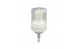 China PE Gasket Foaming Soap Pumps Hand Sanitizer 43mm Closure 0.68ml Transparent Cap supplier