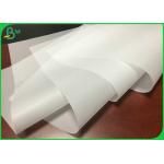 CAD Drawing Transparents Paper 90gsm Smooth Tracing Paper Rolls 30 * 50mts