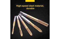 China HSS 6542 Spiral Point Taps M3-M8 Titanium Coated supplier