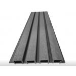 Decorative Outdoor Plastic Fluted Composite WPC Wall Panel Outdoor Garden Cladding for sale