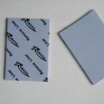 Telecommunication Hardware blue 5.0W/mK Thermal Gap Filler Materials 2.75 g/cc, thermal silicone rubber pad 45 shore00 for sale