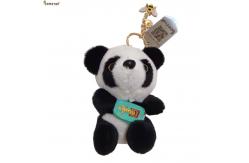 China Cute Little Panda Keychain Sichuan Giant Panda Doll With Chain Pendant supplier