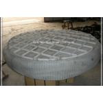 Height 350mm Round Demister Pad In Vessel Knitted Wire Mesh