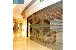 China Polycarbonate Transparent Shutter Door supplier