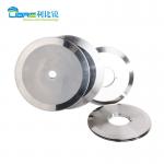 Toilet Paper Tube Core Cutting ISO9001 HRC66 Round Slitter Blades for sale
