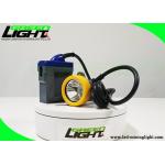15000lux High Brightness LED Miners Cap Lamp 6600mAh Rechargeable Batteries 2A Fast Charge for sale