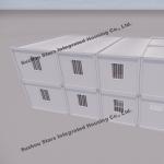 Office Prefabricated Modular House , Prebuilt Modular Homes Two Story for sale