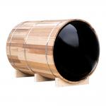 Red Cedar Sauna Wooden Steam Room Glass fiber reinforced plastic Base for sale