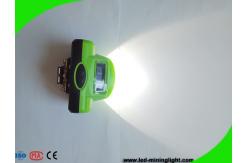 China Wireless Coal Miners Headlamp , Mining Hard Hat Lights With 15 Hours Lighting Time supplier