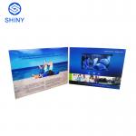 CMYK Printing Hd Screen LCD Video Brochure Card For Greeting Cards