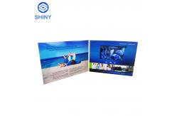 China CMYK Printing Hd Screen LCD Video Brochure Card For Greeting Cards supplier