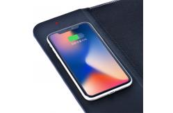 China Custom Waterproof Rubber RGB Gaming Mouse Pad Wireless Charging Desk Space supplier