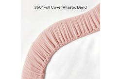 China Breathable 32*16 Inches Cradle Bed Sheets Bassinet Mattress Sheets supplier