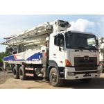 HINO 700 47m Concrete Boom Pump Truck Mounted 382KW For Construction for sale