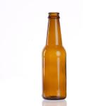 Customized Shape 200Ml 250Ml 300Ml Party Bottle  Glass Beer Bottle With Aluminum Lid