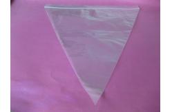 China Plastic Pizza Saver Bag Triangle Shape Bag , Plain / Clear Grip Seal Bag supplier