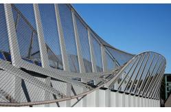 China Inox Architectural Flexible Cable Mesh Stainless Steel Wire Rope Balustrade supplier