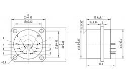 China K0/K1＜20mg Quartz Accelerometer Sensor Used In Petroleum Field / Deviation Value supplier