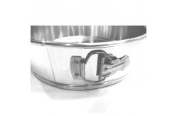 China 6inch-12inch round removable bottom aluminum springform cake pan with lock supplier