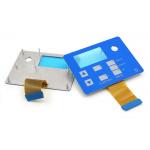 Aluminum Backe Backpanel Membrane Switches With Screws And FPC Circuit Berg Connector for sale