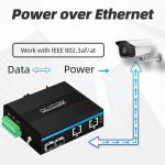 4 POE Ports Gigabit Network Ethernet Mini POE Switch 48v Unmanaged for sale