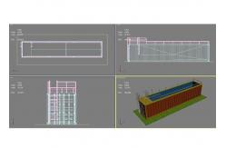 China Topshaw Chinese Factory Outlet Shipping Container Swimming Pool with Hot Tub Spa supplier