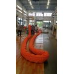 UHMWPE 120mm 100T Endless Polyester Round Sling Non-conductive for sale