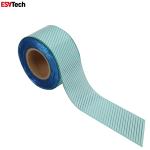 Polyurethane Iridescent Reflective Heat Transfer Film Retro Reflex Tape Hi Vis Segmented EN20471 for sale