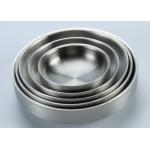 Eco Friendly Toddlers Steel Serving Plates 9cm 12cm 25cm for sale