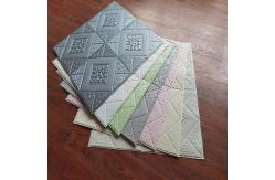 China Commerce 3D Wall Panel Wallpaper with Self Adhesive and Moisture-Proof Function supplier