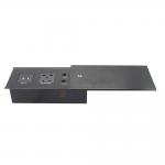 Office Furniture Aluminum Sliding Extension Table Power Socket Outlet for sale
