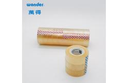 China Office Use BOPP Stationery Tape 33m Lenth Water Based Adhesive supplier