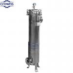 Stainless steel filter housing Bacteria Removed Water Purifier Filter equipped with 10 micron filter cartridge/bag for sale
