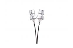 China Snap On Fea15 Crimp Sterile Perfume Sprayer With Black Straw supplier
