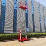 16M Telescopic Lift Platform Two Mast Hydraulic Elevated Work Platform