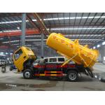 Custom 4000L Septic Tank Truck Sewage Suction Vehicle 4x2 Drive Type 95hp for sale