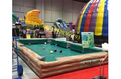 China inflatable human foosball , inflatable human billiards , human foosball inflatable , snooker game , snooker table supplier