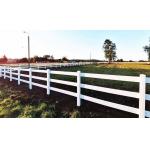 4 Rails Welded Wire Farm Fence Square Post SGS Certification for sale