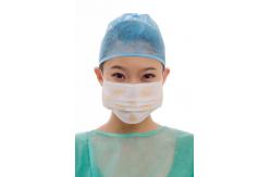 China Waterproof Disposable Medical Nonwoven Face Mask With Ear Loop supplier