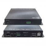 RS232 BIDI Audio 2.97Gbps HDMI KVM Over Fiber Extenders for sale