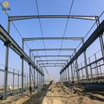 Industrial Flexible Steel Structure Workshop Factory Portal Frame Building Construction for sale
