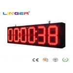 IP65 Front Wall LED  Digital Clock for Bus Station / Train Station for sale