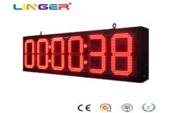 China IP65 Front Wall LED  Digital Clock for Bus Station / Train Station supplier