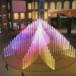Custom Made Floor Fountains With Beautiful Video Stainless for sale