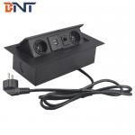 Modern Hidden Into Office Table Power Data Connection Tabletop Outlets for sale