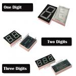 Hot selling One digits SMT display smd 7 segment led display