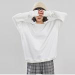 Women Blank Oversized Sweatshirts Unisex Premium Blank Crewneck Sweatshirt for sale